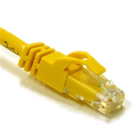 Fasttrack 75ft CAT 6 550Mhz SNAGLESS PATCH CABLE YELLOW FA761502